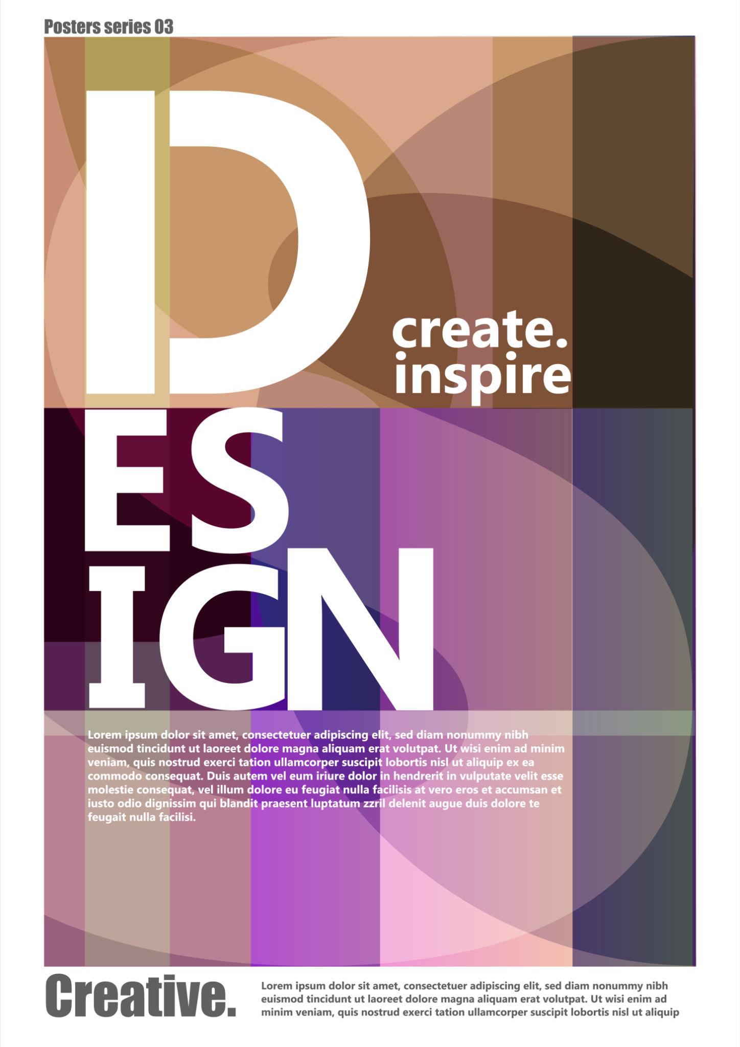 Creative campaign poster one